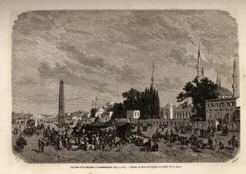 The Square of Ett Meydan, Constantinople