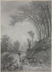 Landscape with Cows