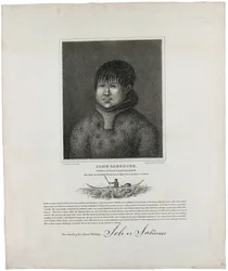 John Sakeouse, a native of Jacob Sound, Greenland, the first Esquimaux known to have been in this country, 1816