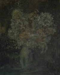 Dark Floral Still Life