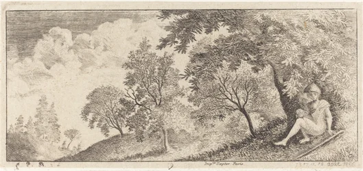 The Small Shepherd Seated