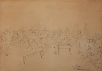 The Salon of Avdotya Petrovna Yelagina