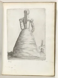 Galla Woman (title on object: A Married Woman from France, Dressed According to the Fashion of ca. 1550) (series title: Costumes of Various Nations of Our Time)