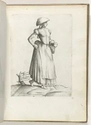 Flemish Maid, Dressed According to the Fashion of ca. 1550