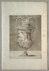 Vase (Plate 9 of a Series)