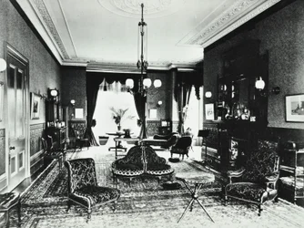 18 Addison Road: drawing room, 1890