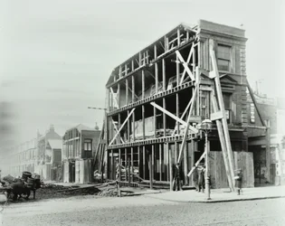 85 Stoke Newington Road: corner of Stoke Newington Road and Prince George Road, 1897