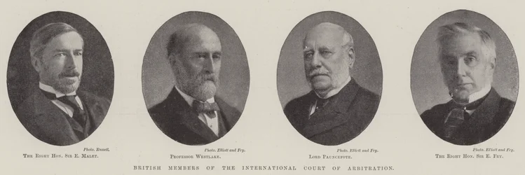 British Members of the International Court of Arbitration