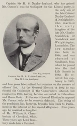 Captain Sir H S Naylor-Leyland, New MP for Southport