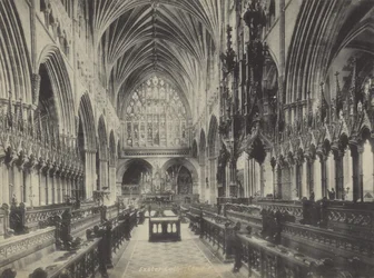 Choir, Exeter Cathedral, Devon