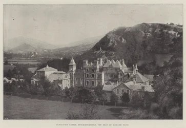 Craig-y-Nos Castle, Brecknockshire, the Seat of Madame Patti