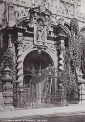 Entrance Door, St Marys, Oxford