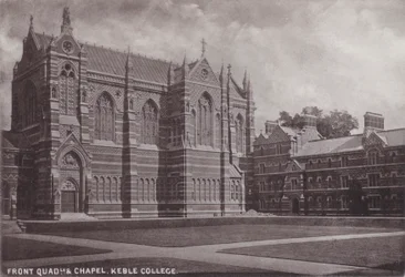 Front Quadrangle and Chapel, Keble College
