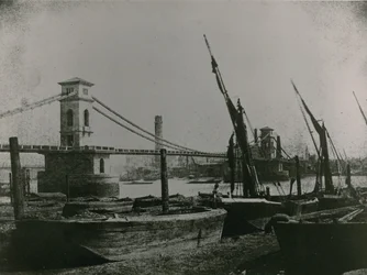 General View of Hungerford Bridge