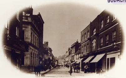 Godalming High Street, Surrey, c.1900