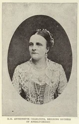 H H Antoinette Charlotte, Reigning Duchess of Anhalt-Dessau
