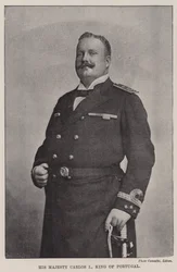 His Majesty Carlos I, King of Portugal