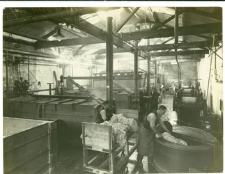 Hydraulically Operated Dye House, Carpet Factory, 1923