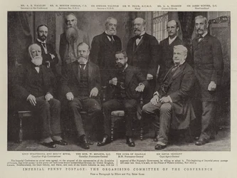 Imperial Penny Postage, the Organising Committee of the Conference