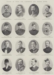 Killed at Spion Kop, Ladysmith, and Modder River