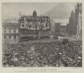 King Edward VII proclaimed at Cape Town