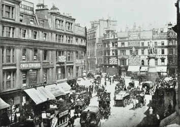 King William Street, looking north, City of London, 1895