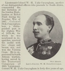 Lieutenant-Colonel W H Dick-Cunyngham