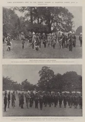 Lord Kitcheners Visit to the Indian Troops at Hampton Court, 22 July
