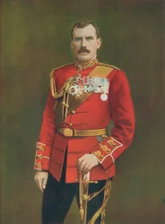 Major-General Hector A. MacDonald Commanding the 3rd (Highland) Brigade with Lord Methuen