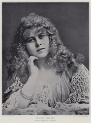 May Marton, English burlesque actress