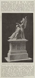 Memorial Statue of Mr H Fawcett