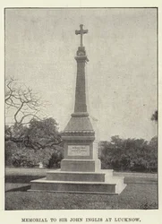 Memorial to Sir John Inglis at Lucknow