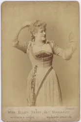 Miss Ellen Terry as Margaret