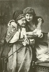 Miss Mary Anderson and Mrs Stirling as Juliet and Nurse