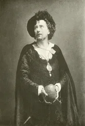 Mr. Beerbohm Tree as Hamlet (gravure)