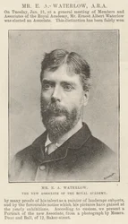 Mr E A Waterlow, the New Associate of the Royal Academy