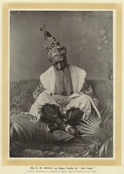 Mr E W Royce as Jabez Pasha in Don Juan