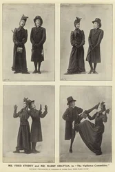 Mr Fred Storey and Mr Harry Grattan in The Vigilance Committee