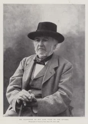 Mr Gladstone on His Last Visit to the Riviera