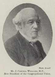 Mr J Carvell Williams, MP, New President of the Congregational Union