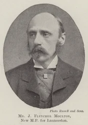 Mr J Fletcher Moulton, New MP for Launceston