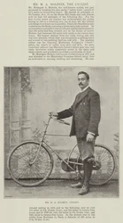 Mr M A Holbein, the Cyclist