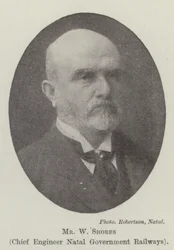 Mr W Shores, Chief Engineer Natal Government Railways