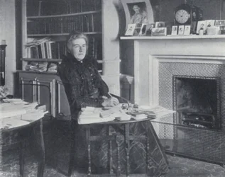 Mrs Humphry Ward in her Study