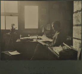 My office at GHQ, 1917-18