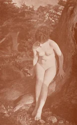 Nudist art: Springtime