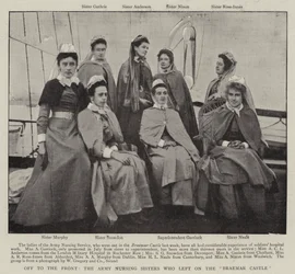 Off to the Front, the Army Nursing Sisters who left on the Braemar Castle