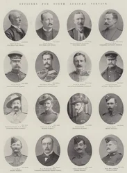 Officers for South African Service