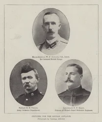Officers for the Soudan Advance