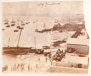 Port of Zanzibar, from an Album Belonging to Henry Morton Stanley